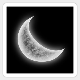 Dark Half Moon Sticker